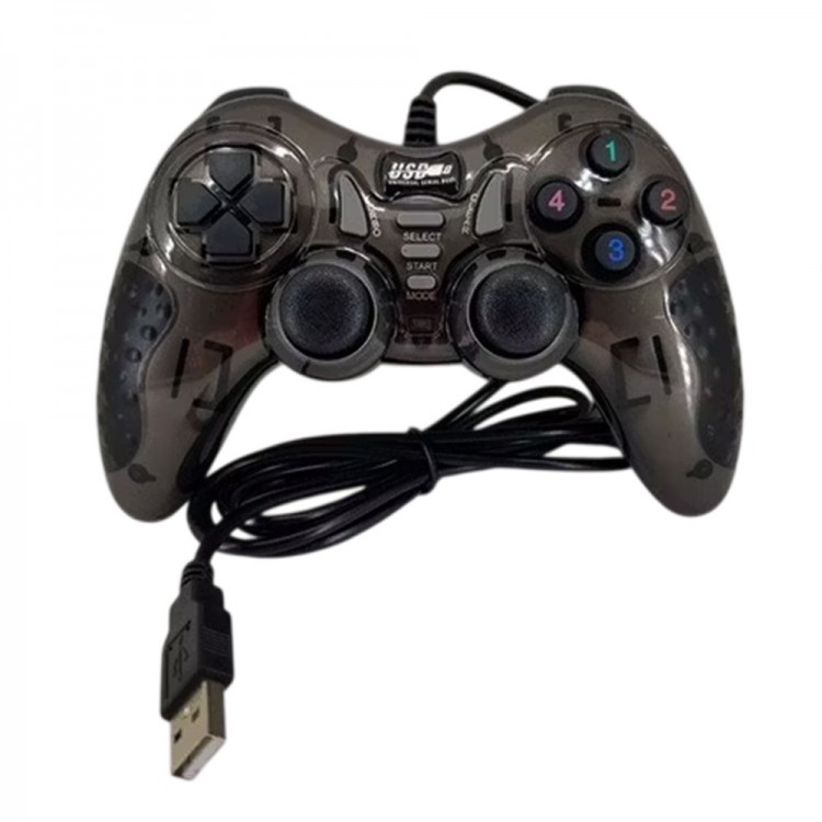Usb oyun kolu 12 Fonksiyon Tuşulu Double Shock Oyun Kolu siyah Usb oyun kolu 12 Fonksiyon Tuşulu Double Shock Oyun Kolu siyah