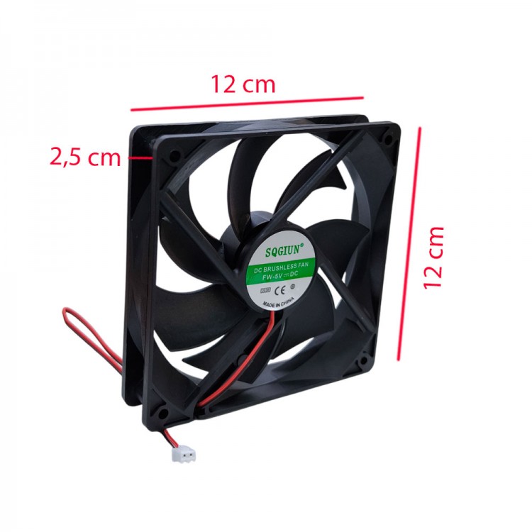 5 volt 12 cm 2 pimli fan 2 pin 12cm 5v fan 12x12x2.5 cm fan 5 volt 12 cm 2 pimli fan 2 pin 12cm 5v fan 12x12x2.5 cm fan