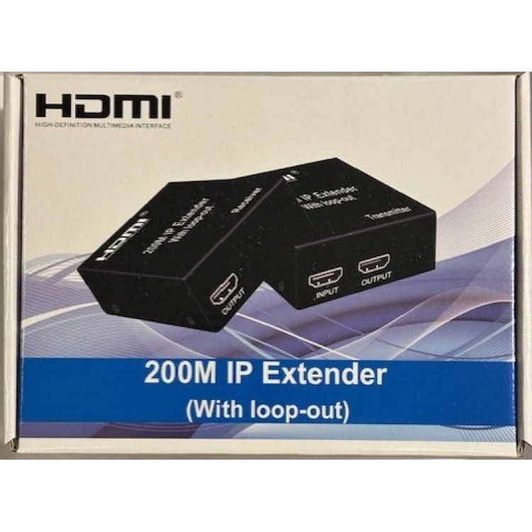 200 metre ip hdmi extender 200 metre hdmi extender cat6 ile hdmi uzatıcı
