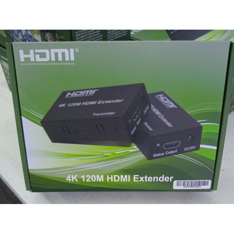 120 metre 4k hdmi extender 4k cat6 hdmi uzatıcı 120 metre