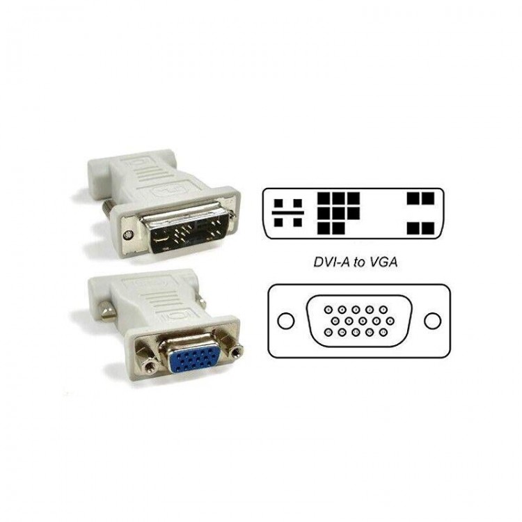 12+5 dvi vga çevirici 17 pin dvi vga çevirici
