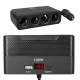 12v-24v 4 port Araç çakmak çoğaltıcı 1 type c 1 usb şarj girişleri 120w 12v-24v 4 port Araç çakmak çoğaltıcı 1 type c 1 usb şarj girişleri 120w
