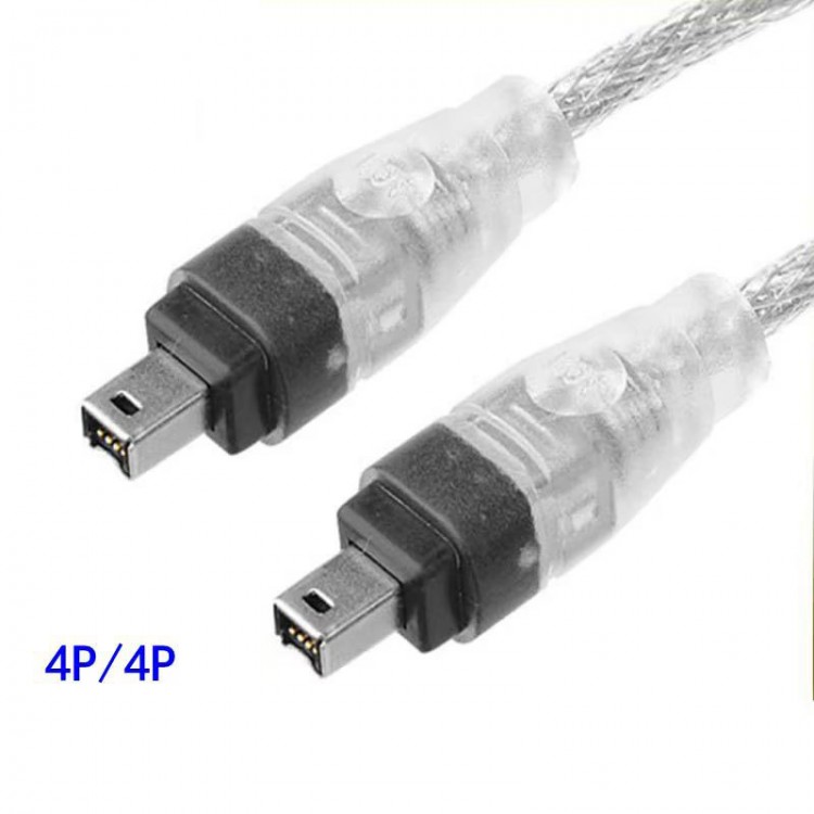 1394 firewire 4 pin 4 pin kablo 400/400 firewire kablo 1,5m