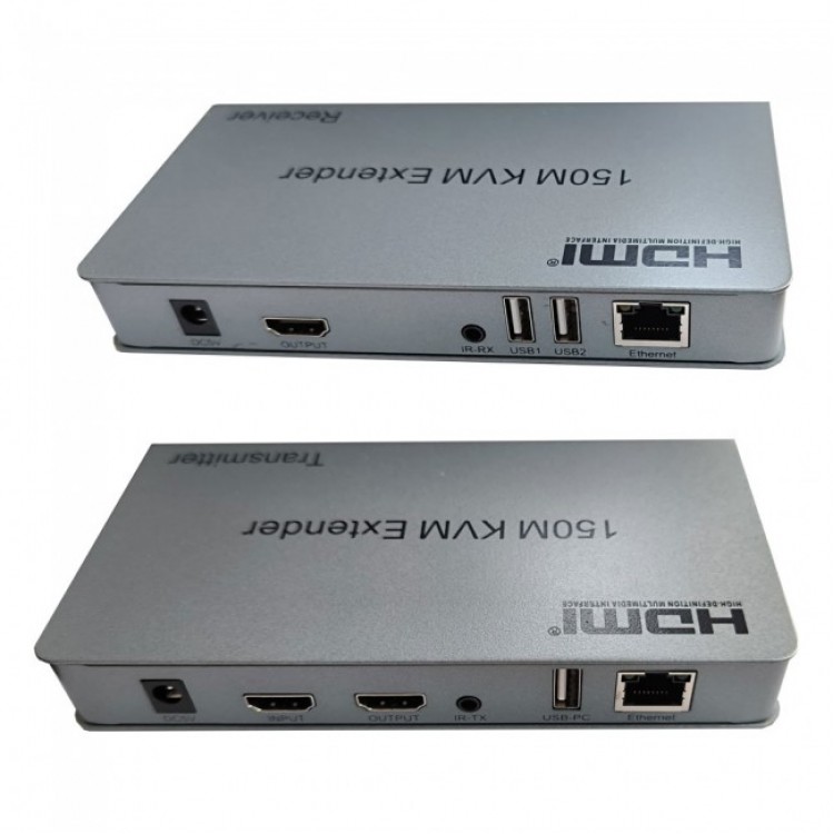 150 metre hdmi kvm extender1080P CAT5e Cat6 audio video alıcı verici
