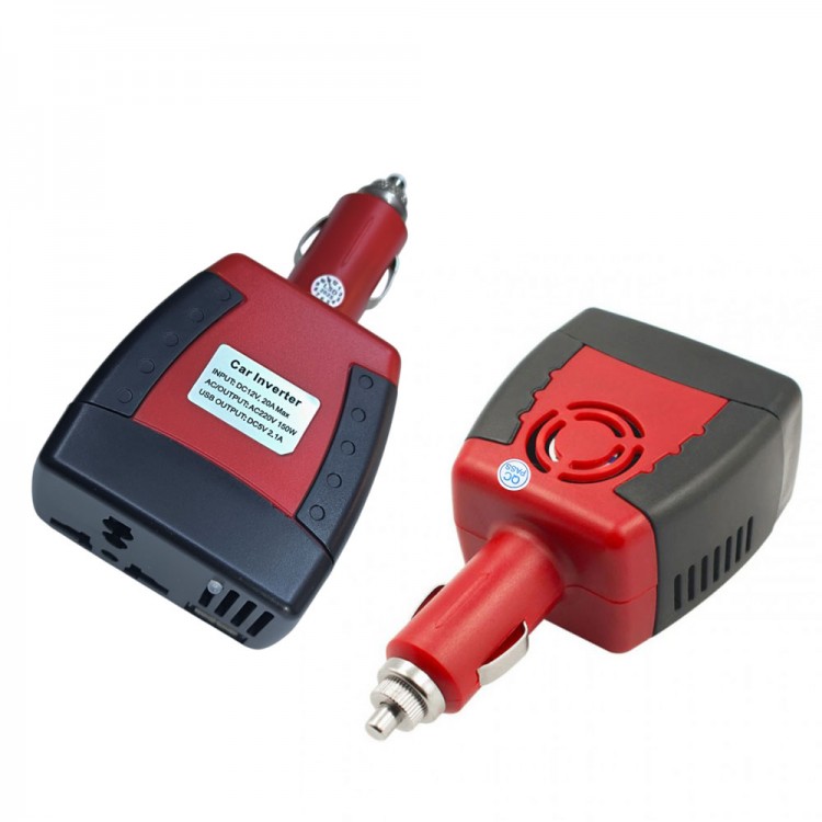 150w Araç çakmak inverter çakmaktan 12v to 220v çevirici İnvertör