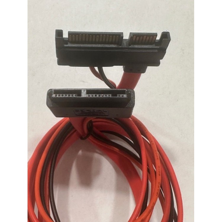 16 pin dişi micro sata 22 pin erkek sata kablo 1 metre