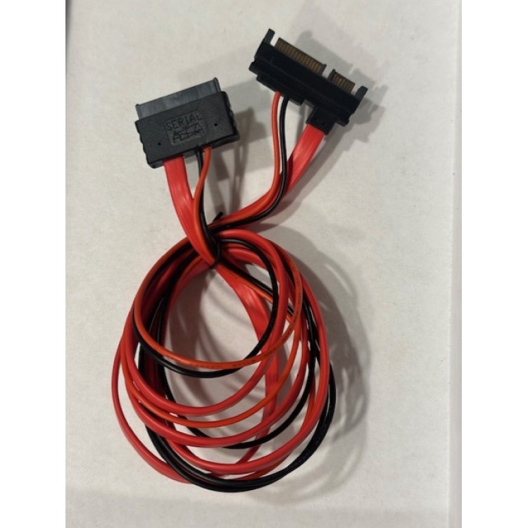 16 pin dişi micro sata 22 pin erkek sata kablo 1 metre