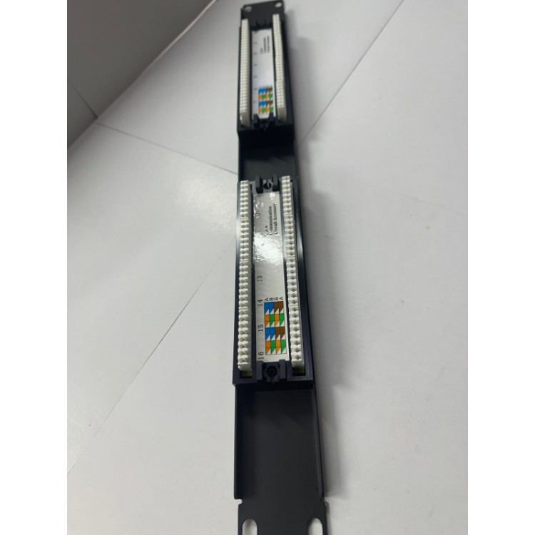 16 port patch panel 16 port cat6 patch panel