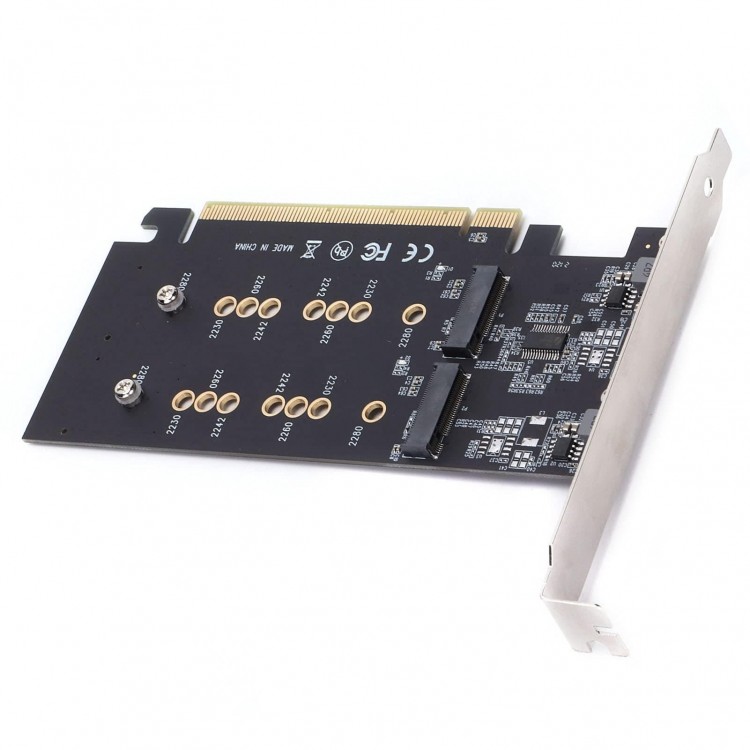 16x 2 port nvme çoğaltıcı 16x nvme raid kart dual 2x nvme 16x 2 port nvme ssd çoğaltıcı