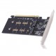 16x 2 port nvme çoğaltıcı 16x nvme raid kart dual 2x nvme 16x 2 port nvme ssd çoğaltıcı