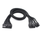 18 Pin +10 Pin ATX 24 Pin anakart PSU modüler güç kablosu KM3 XP2 XM2 XP3 serisi power kablo 18 Pin +10 Pin ATX 24 Pin anakart PSU modüler güç kablosu KM3 XP2 XM2 XP3 serisi power kablo