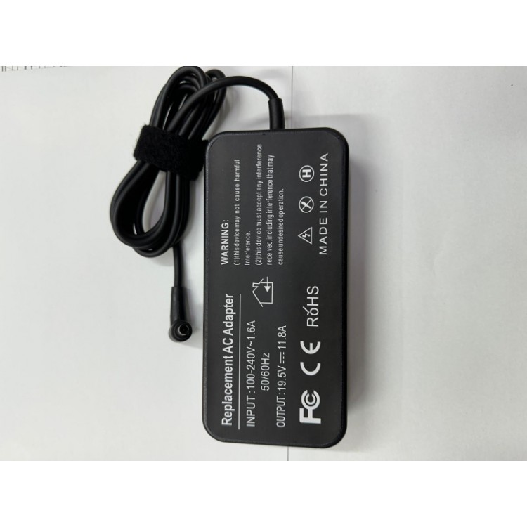 19.5 volt 11.8 amper 6.0 mm 3.7 mm adaptör asus uyumlu adaptör