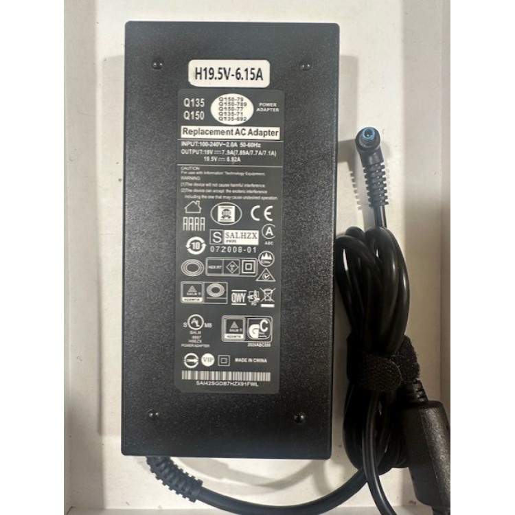 19.5 volt 6.15 amper hp uyumlu notebook adaptör 120 watt 4.5 mm 3.0 mm notebook adaptör 19.5 volt 6.15 amper hp uyumlu notebook adaptör 120 watt 4.5 mm 3.0 mm notebook adaptör