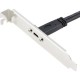 19 pin usb 3.0 to 3.1 panel tipi type-c dönüştürücü 19 pin usb 3.0 to 3.1 panel tipi type-c dönüştürücü