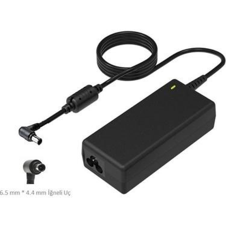 notebook adaptörü 19 volt 2.1 amper 6.5 mm 4.4 mm 90 derece notebook adaptörü 19 volt 2.1 amper 6.5 mm 4.4 mm 90 derece