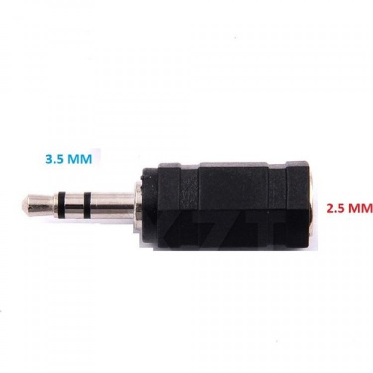 2.5 mm dişi 3.5 mm erkek kulaklık çevirici jak 2.5 mm dişi 3.5 mm erkek kulaklık çevirici jak