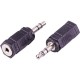 2.5 mm dişi 3.5 mm erkek kulaklık çevirici jak