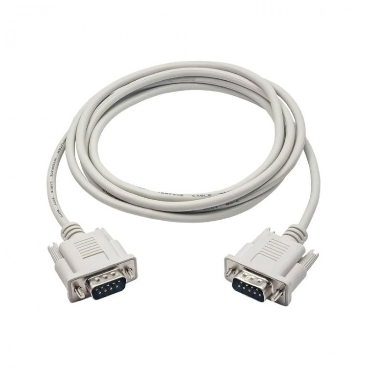 2 metre erkek erkek 9 pin kablo erkek erkek rs232 kablo