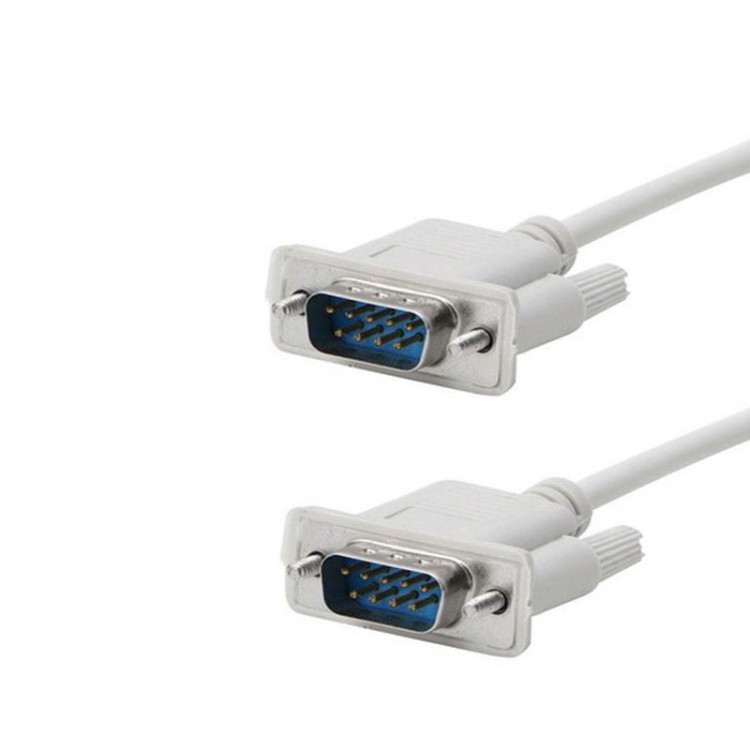 2 metre erkek erkek 9 pin kablo erkek erkek rs232 kablo