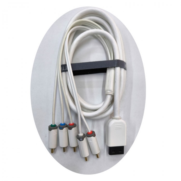 nintendo wii uyumlu component video ve ses kablosu 2m