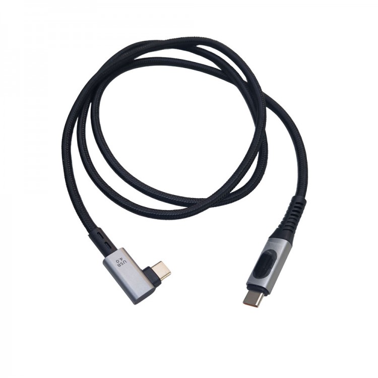 USB 4 kablo type c Ltipi 90 derece watt göstergeli örgülü kablo1m USB 4 kablo type c Ltipi 90 derece watt göstergeli örgülü kablo1m