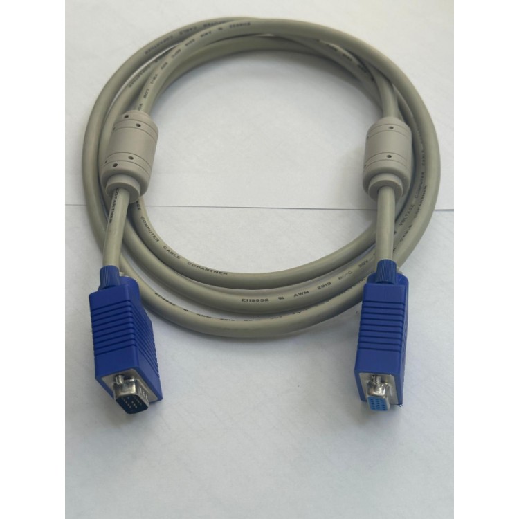 2 metre vga uzatma kablosu erkek dişi vga kablo dişi erkek vga kablo