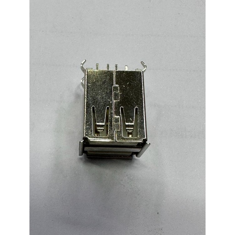 2 port dişi usb Kart tipi lehimlenebilir konnektör