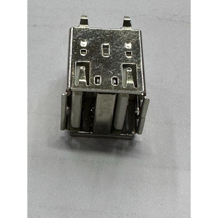 2 port dişi usb Kart tipi lehimlenebilir konnektör
