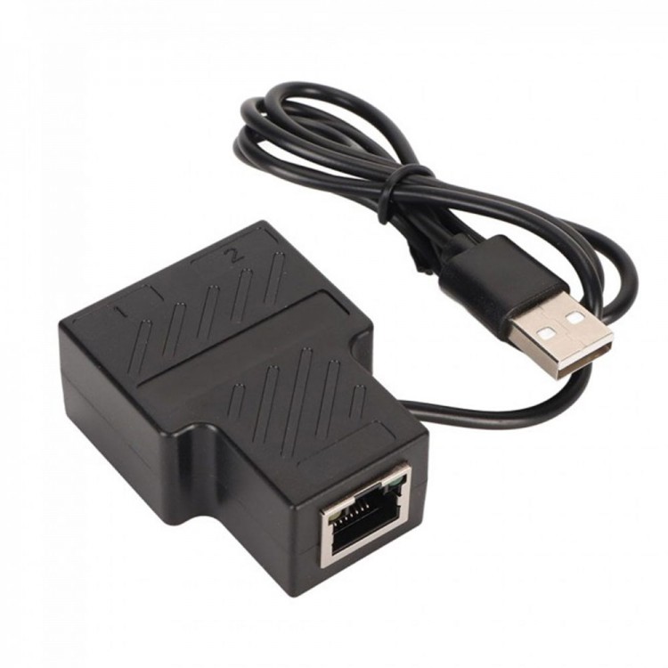 2 port internet çoğaltıcı 2 port rj45 splitter