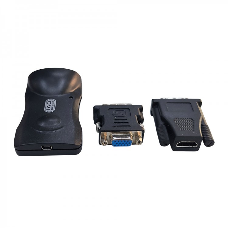 Usb 2.0 to dvı 24+5 - hdmi -vga çevirici converter adaptör Usb 2.0 to dvı 24+5 - hdmi -vga çevirici converter adaptör