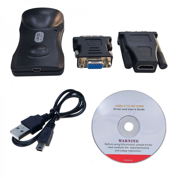 Usb 2.0 to dvı 24+5 - hdmi -vga çevirici converter adaptör Usb 2.0 to dvı 24+5 - hdmi -vga çevirici converter adaptör