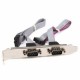 2 port rs232 db9 erkek com kablo rs232 db9 10 pin com kablo