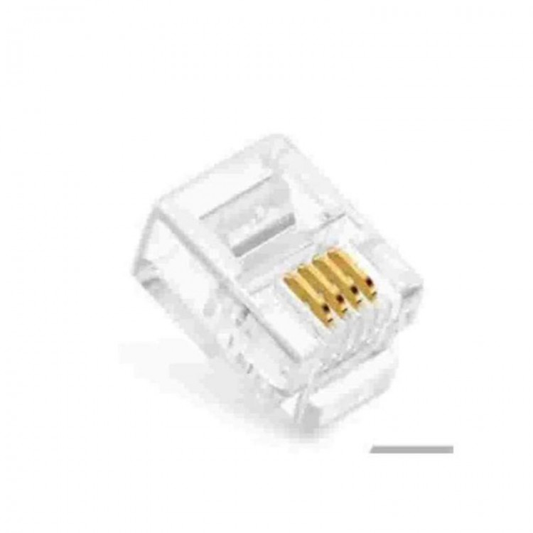 20 adet cat3 konnektör cat3 jack rj11 başlık cat 3 başlık