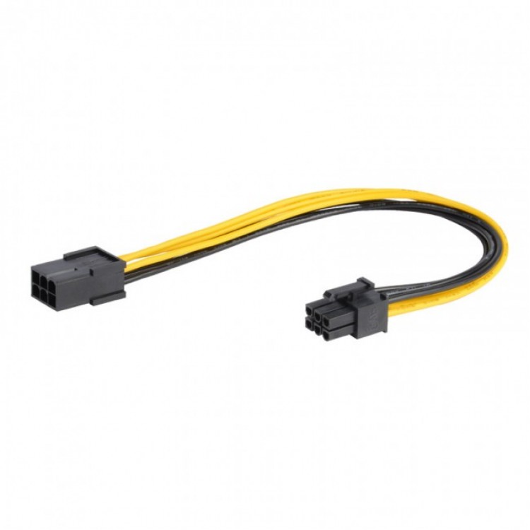 20 cm 6 pin ekran kartı power uzatma kablosu 6 pin uzatma kablosu 20 cm 6 pin ekran kartı power uzatma kablosu 6 pin uzatma kablosu