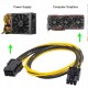 20 cm 6 pin ekran kartı power uzatma kablosu 6 pin uzatma kablosu 20 cm 6 pin ekran kartı power uzatma kablosu 6 pin uzatma kablosu