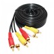 20 metre rca kablo 20 metre av kablo 20 metre 3 rca kablo