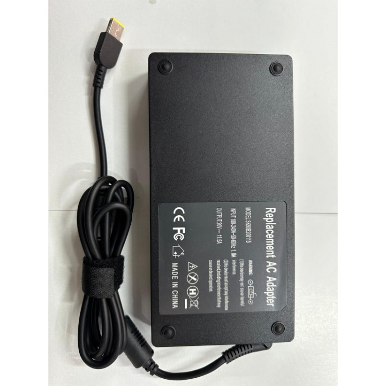 20 volt 11.5 amper 230 watt lenovo uyumlu adaptör 20 volt 11.5 amper usb uçlu adaptör