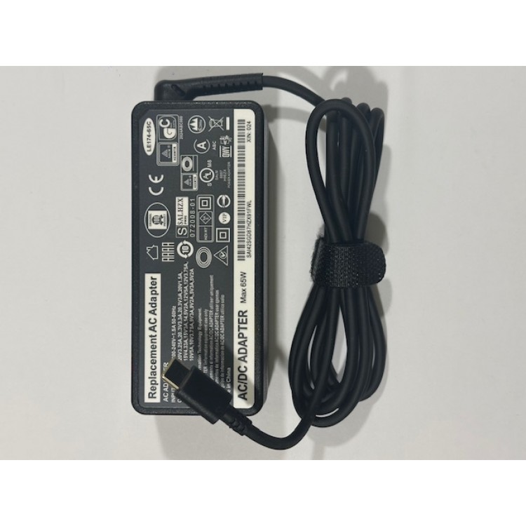 20 volt 3.25 amper typec adaptör 65 watt typec adaptör