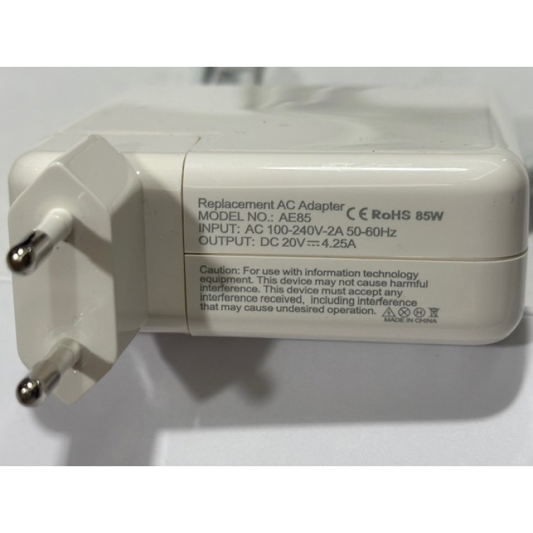 20 volt 4.25 amper magsafe2 adaptör 85 watt magsafe2 adaptör 20 volt 4.25 amper magsafe2 adaptör 85 watt magsafe2 adaptör