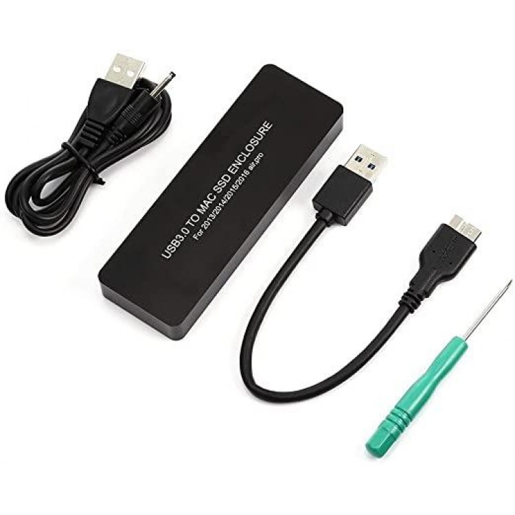 2013 macbook ssd usb type-c çevirici 12+16 pin macbbok ssd typec usb çevirici
