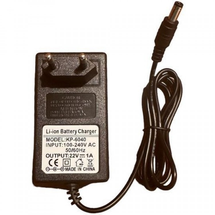 22 volt süpürge adaptörü 22 volt 1 amper şarj adaptörü