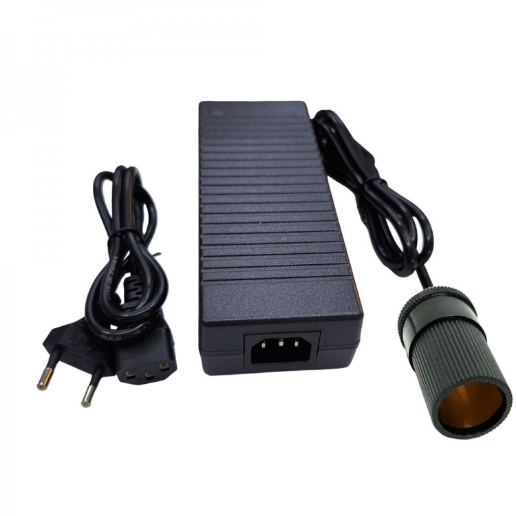 220v'dan 12V 10A  Araç Çakmaklık dönüştürücü Adaptör