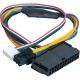 24 pin 6 pin çevirici hp z230 z220 sff atx 24 pin to 6 pin power kablosu 30 cm