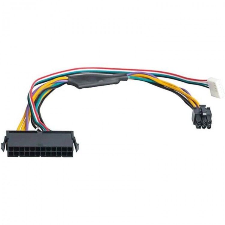 24 pin 6 pin çevirici hp z230 z220 sff atx 24 pin to 6 pin power kablosu 30 cm
