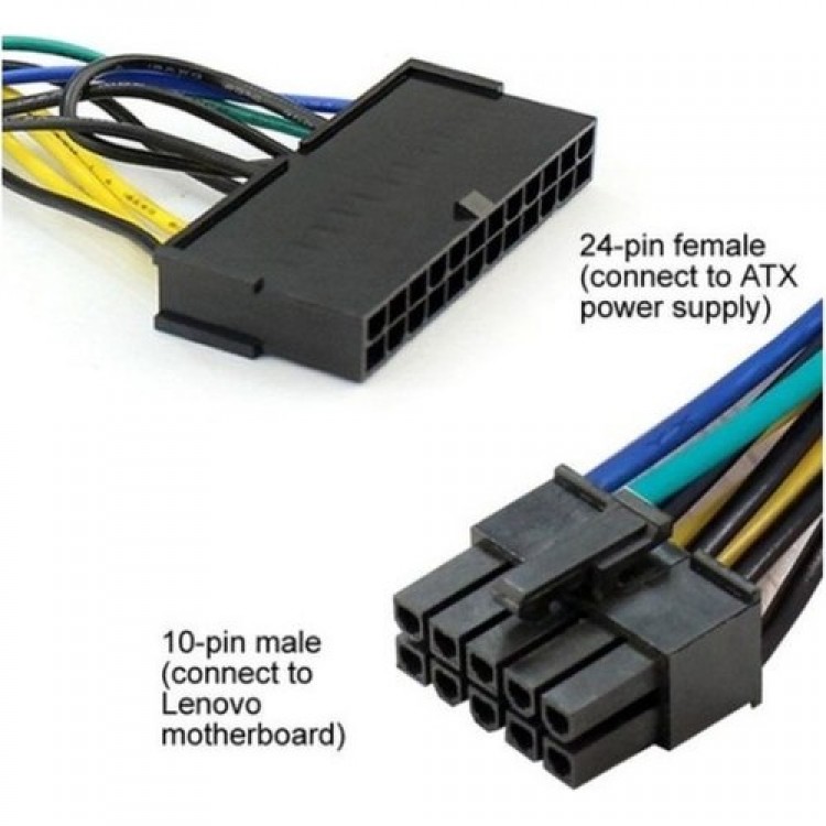 24 pin to 10 pin power çevirici 24 Pin 10 Pin ATX PSU çevirici