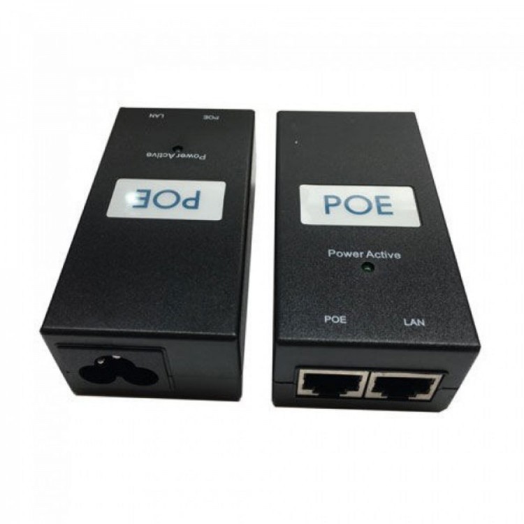 24 volt 1 amper aktif poe adaptör  Poe Switch İnjector