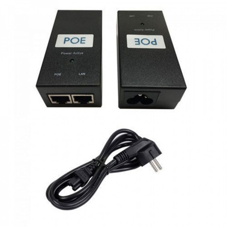 24 volt 1 amper aktif poe adaptör Poe Switch İnjector 24 volt 1 amper aktif poe adaptör Poe Switch İnjector