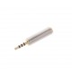3.5 mm 2.5 mm jack çevirici 3 çizgi 4 boğum 3.5 mm 2.5 mm çevirivi 3.5 mm kualklık mikrofon 2.5 mm çevirici