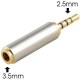 3.5 mm 2.5 mm jack çevirici 3 çizgi 4 boğum 3.5 mm 2.5 mm çevirivi 3.5 mm kualklık mikrofon 2.5 mm çevirici
