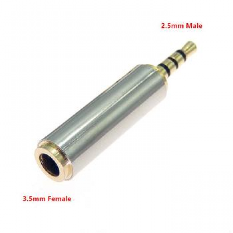 3.5 mm 2.5 mm jack çevirici 3 çizgi 4 boğum 3.5 mm 2.5 mm çevirivi 3.5 mm kualklık mikrofon 2.5 mm çevirici